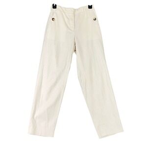J.Crew Pants Womens 0 Beige Straight Leg Workwear Old Money‎ Corporate Polished